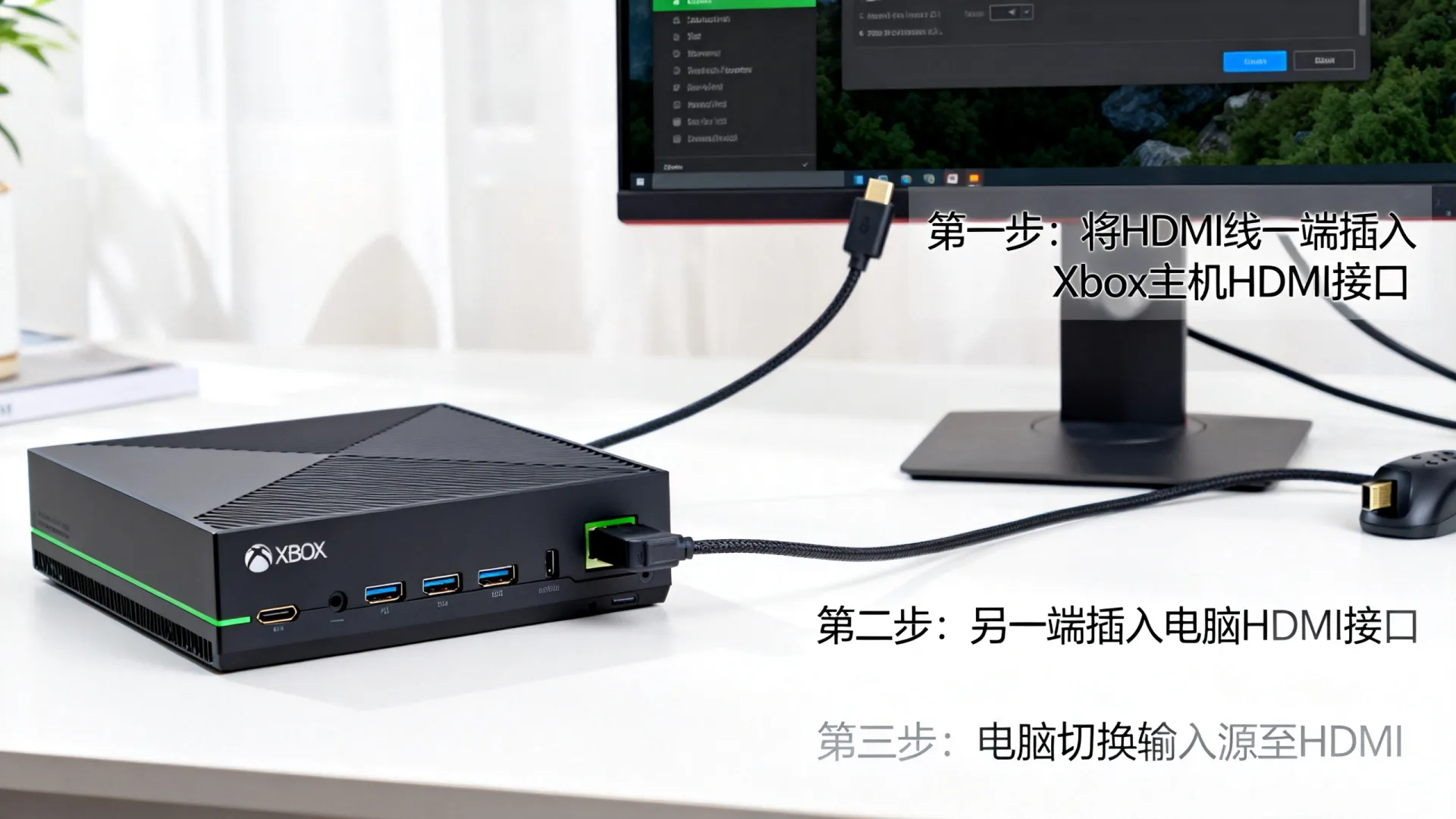 xbox线连电脑 xbox线连电脑
