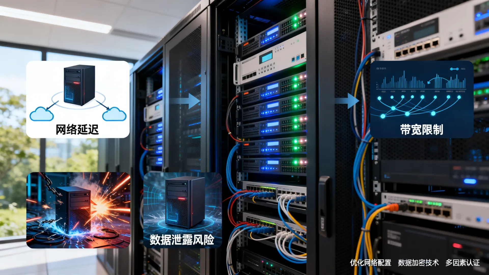 云端服务器架设可能导致哪些性能瓶颈和安全风险如何解决