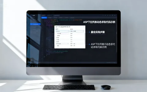 ASP下拉列表如何实现动态求和功能？最佳实践和代码示例分享？