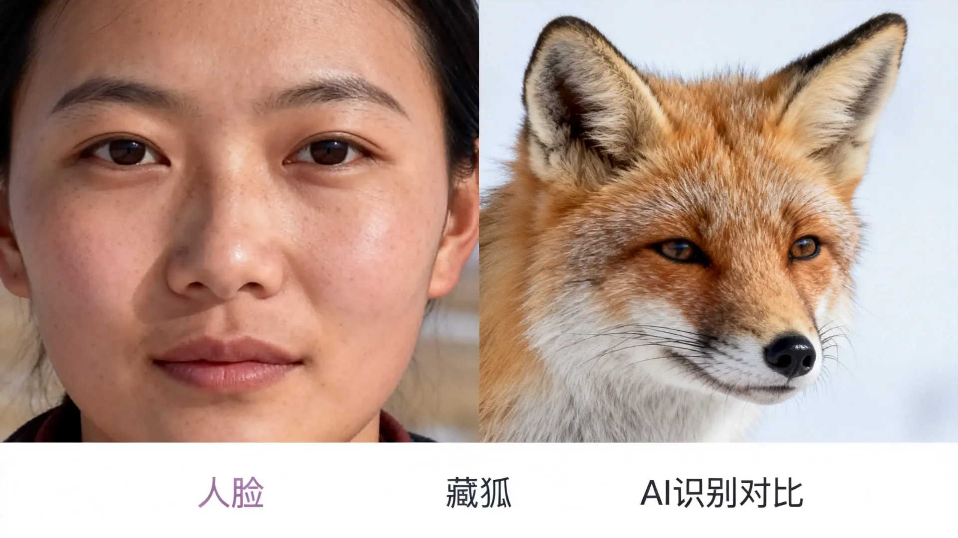 AI识别人脸和藏狐 AI识别人脸和藏狐