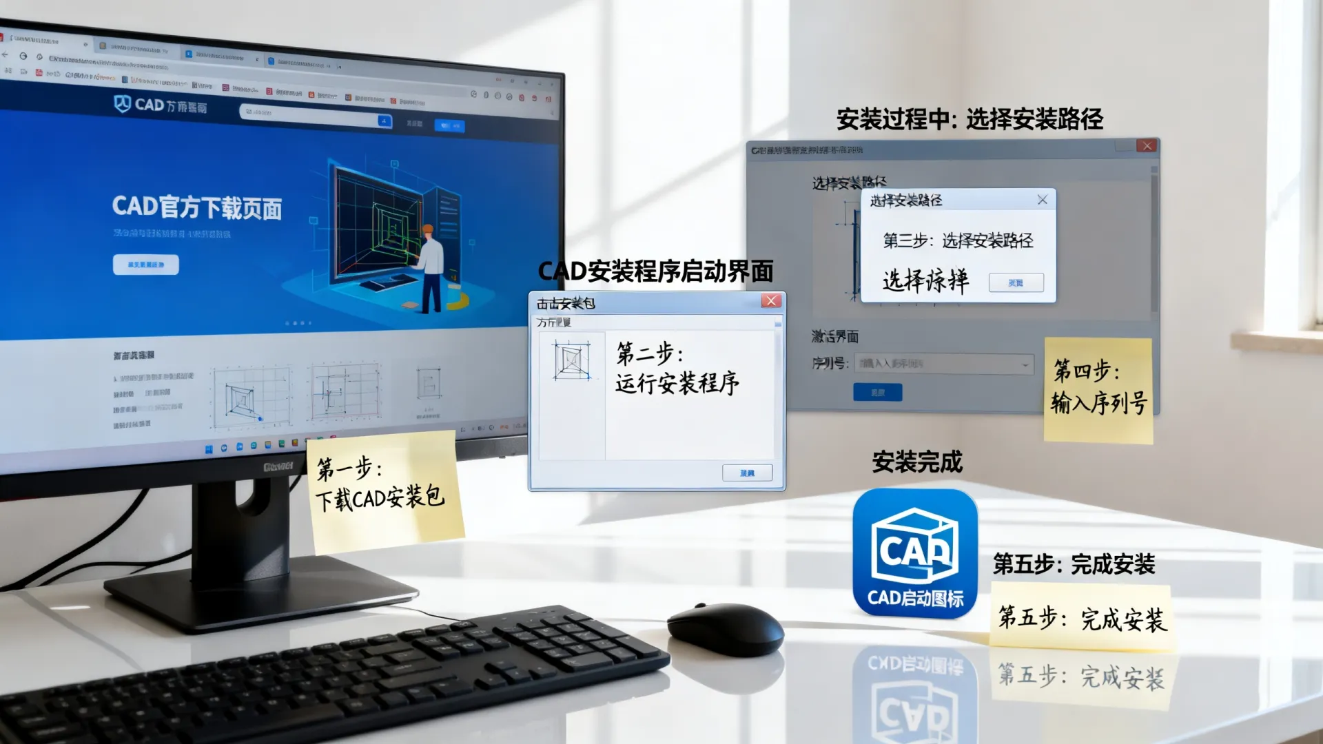 cad怎么安装步骤 cad怎么安装步骤