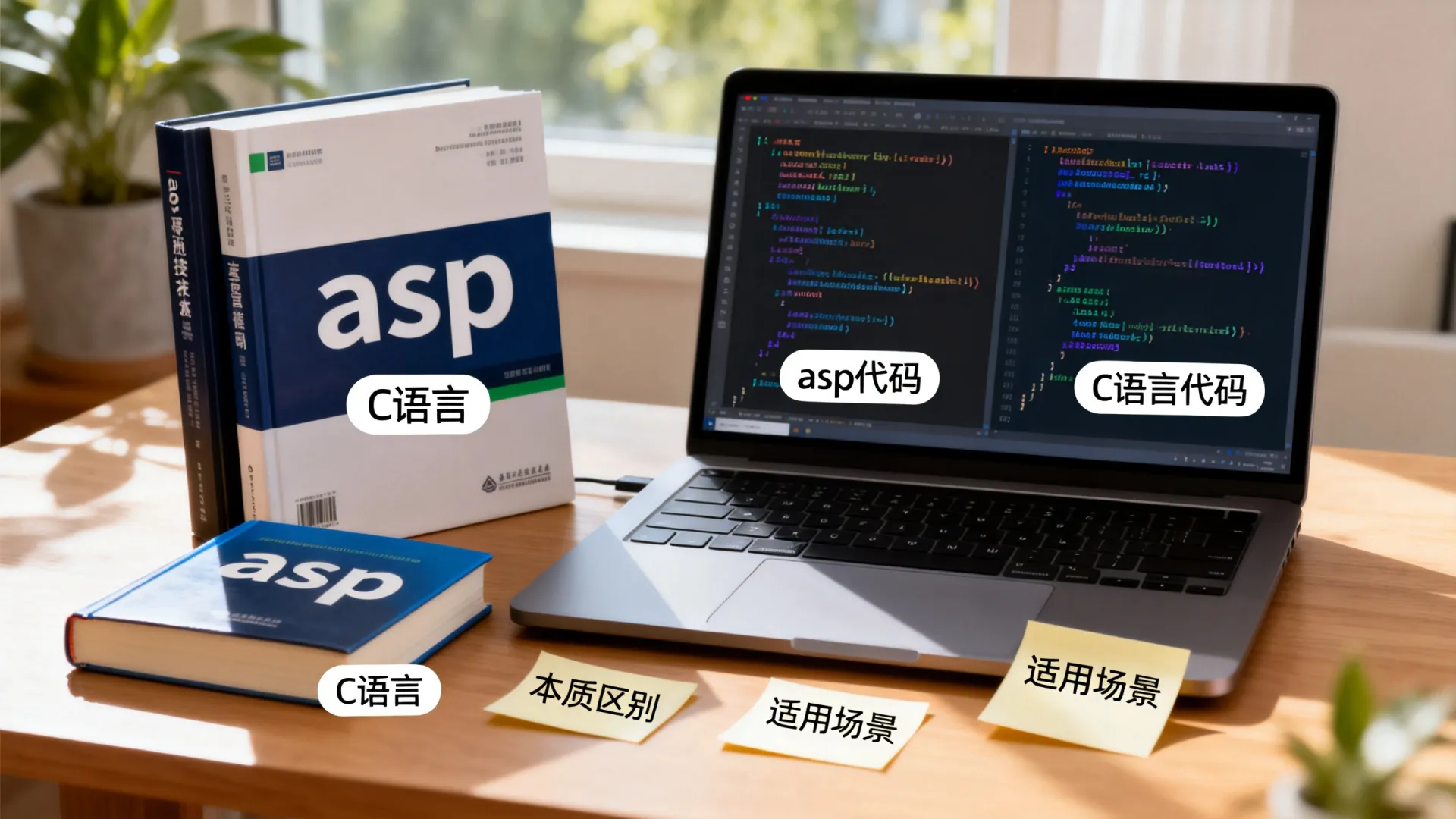 asp与c