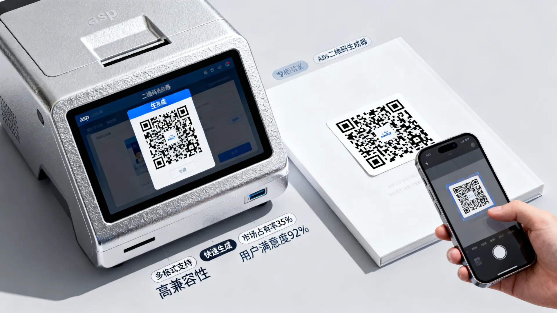 asp二维码生成器 asp二维码生成器
