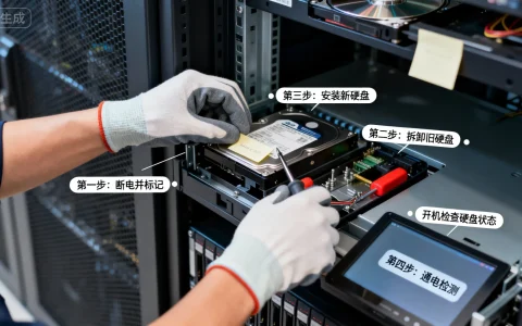 服务器硬盘如何更换？详细步骤图解｜服务器硬盘故障扩容升级指南