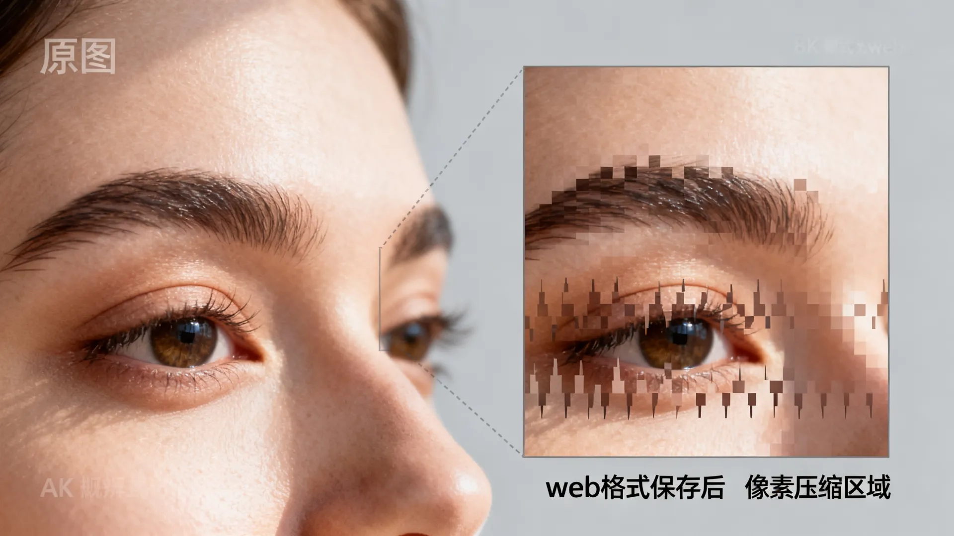 ai存储为web和设备所用格式时图片产生锯齿是什么原因 ai存储为web和设备所用格式时图片产生锯齿是什么原因
