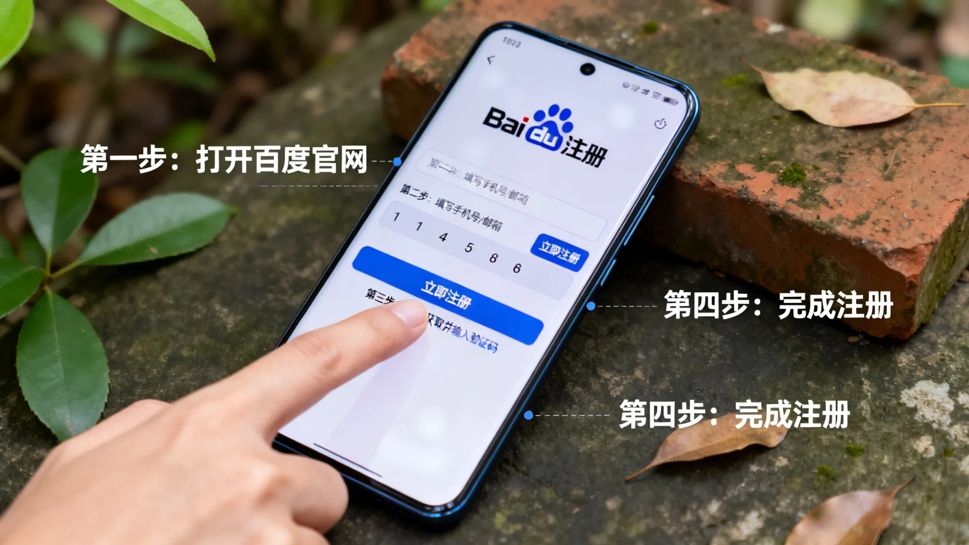 如何注册百度账号?百度账号注册步骤详解 百度账号注册步骤详解