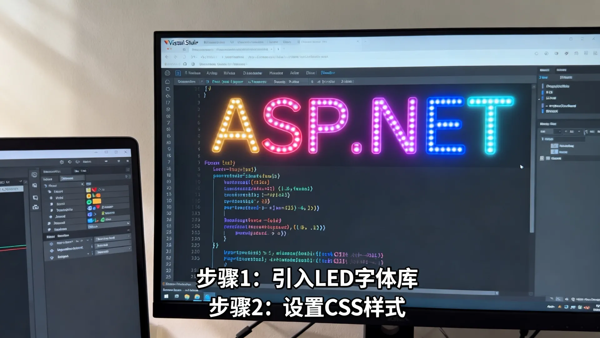 如何在ASP.NET网页添加LED字体?LED字体特效实现教程 如何在ASP.NET网页添加LED字体?LED字体特效实现教程