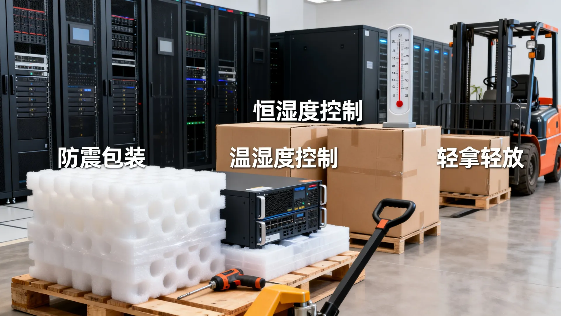 服务器在运输存储中的特殊要求和注意事项