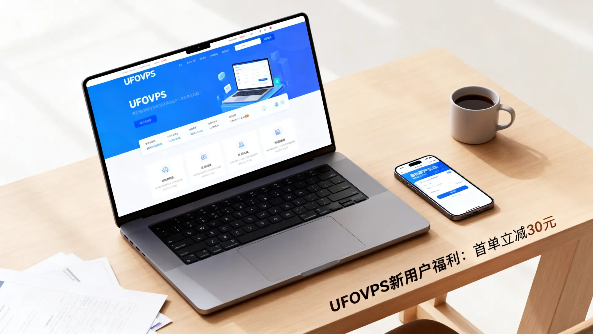 UFOVPS月付9.5折年付8折优惠,新用户下单送30元 UFOVPS月付9