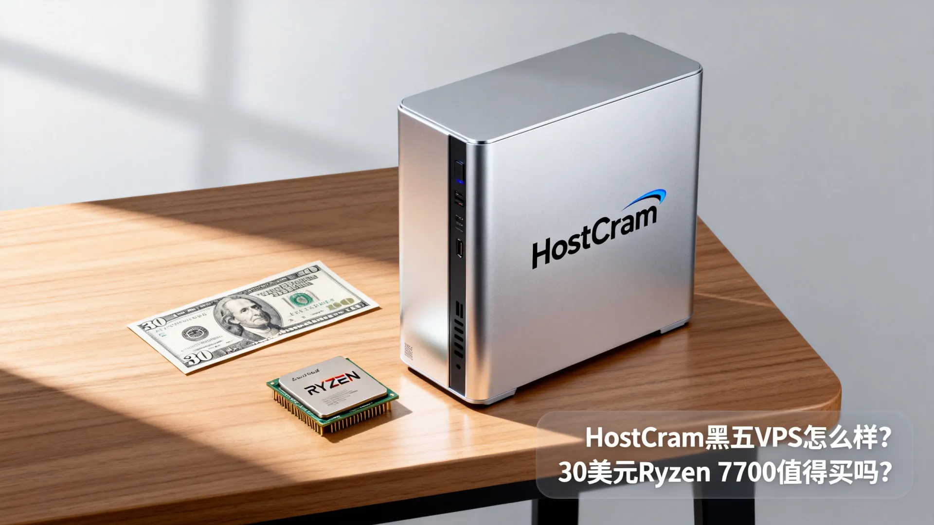 #黑五#HostCram盐湖城RYZEN 7700 VPS:30美元/年,支持支付宝和Paypal HostCram盐湖城RYZEN 7700 VPS