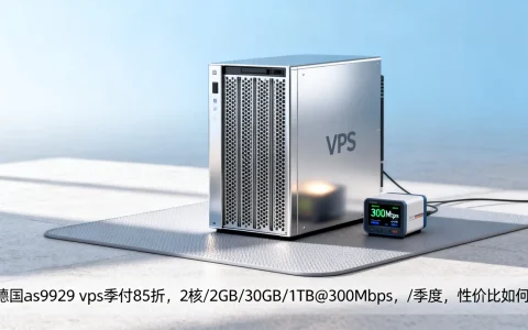 德国as9929 vps季付85折，2核/2GB/30GB/1TB@300Mbps，$19/季度，性价比如何？