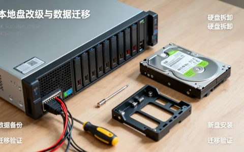 如何安全升级服务器本地盘？数据迁移完整操作指南