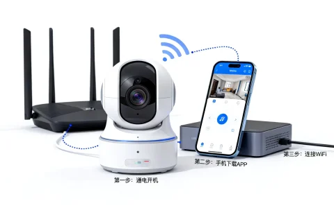 监控摄像头怎么连接，新买的监控摄像头连接不上怎么办