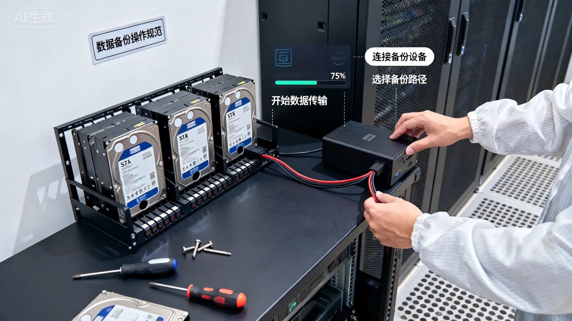 如何正确备份服务器硬盘数据以避免丢失？服务器数据备份完整指南
