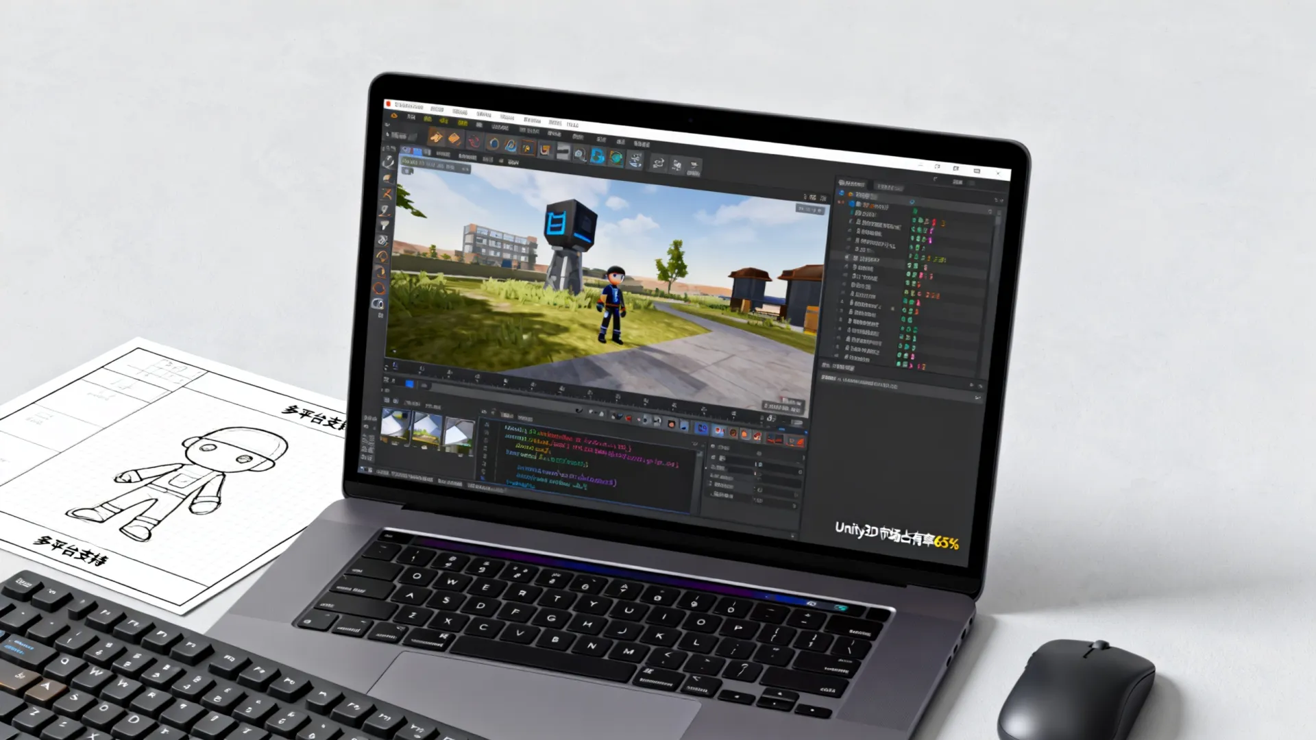 国内哪款游戏引擎应用最广?Unity3D为何成为首选 Unity3D为何成为首选