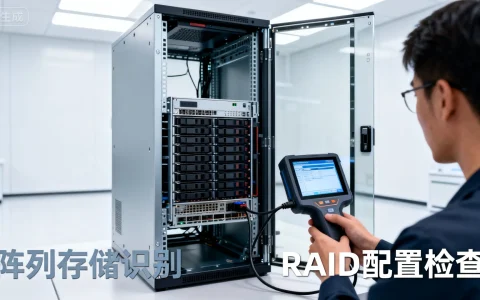 服务器为何无法识别阵列存储？RAID配置错误排查方法