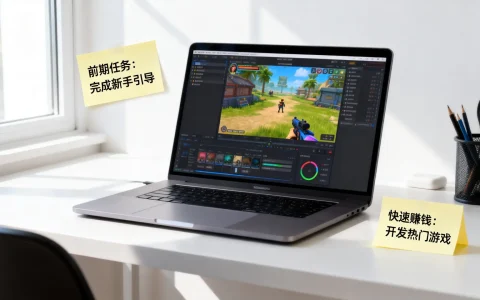 游戏开发物语前期怎么玩，新手开局怎么快速赚钱