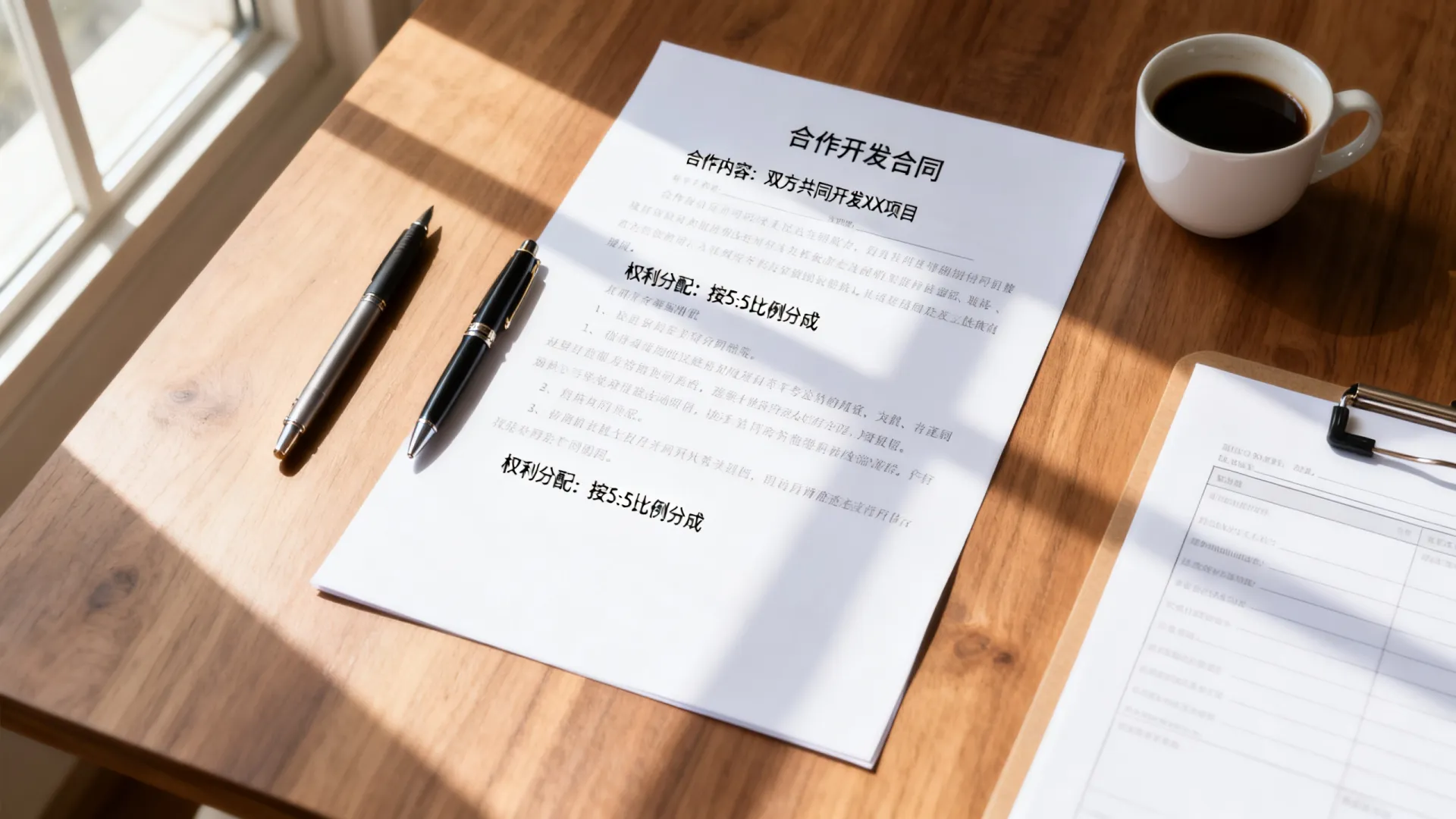 合作开发合同书 合作开发合同书
