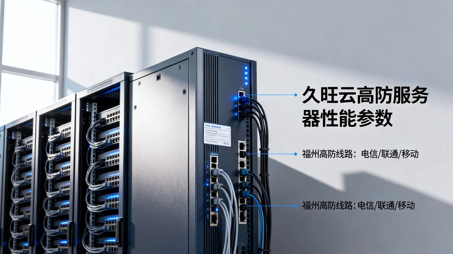 久旺云高防电信,联通,移动,电信cn2,联通cn2,移动cn2,CMI独享福建-福州 久旺云高防电信