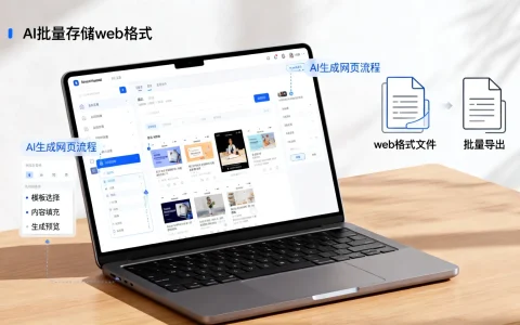 AI批量存储为web格式怎么做，AI如何批量生成网页