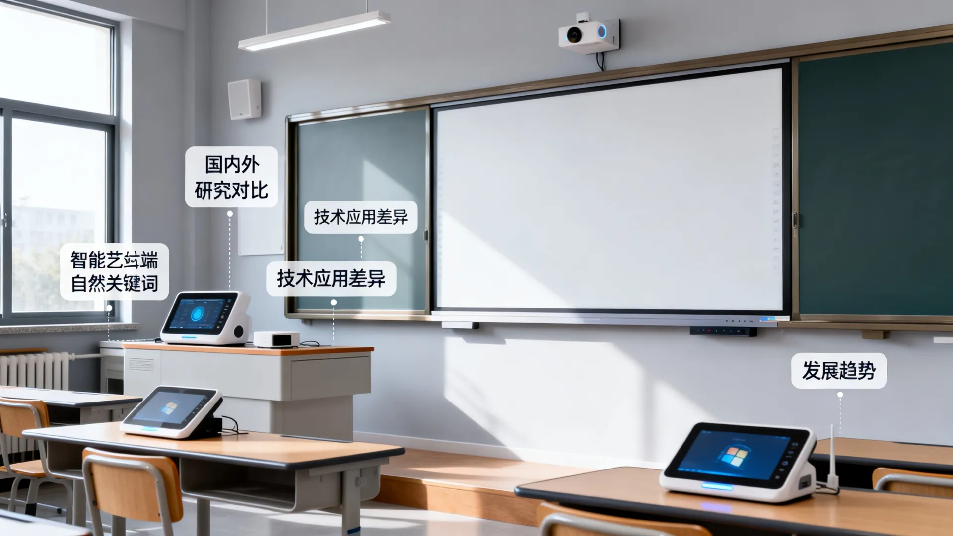 国内外智慧教室研究有何区别?智慧教室国内外研究趋势对比 国内外智慧教室研究有何区别