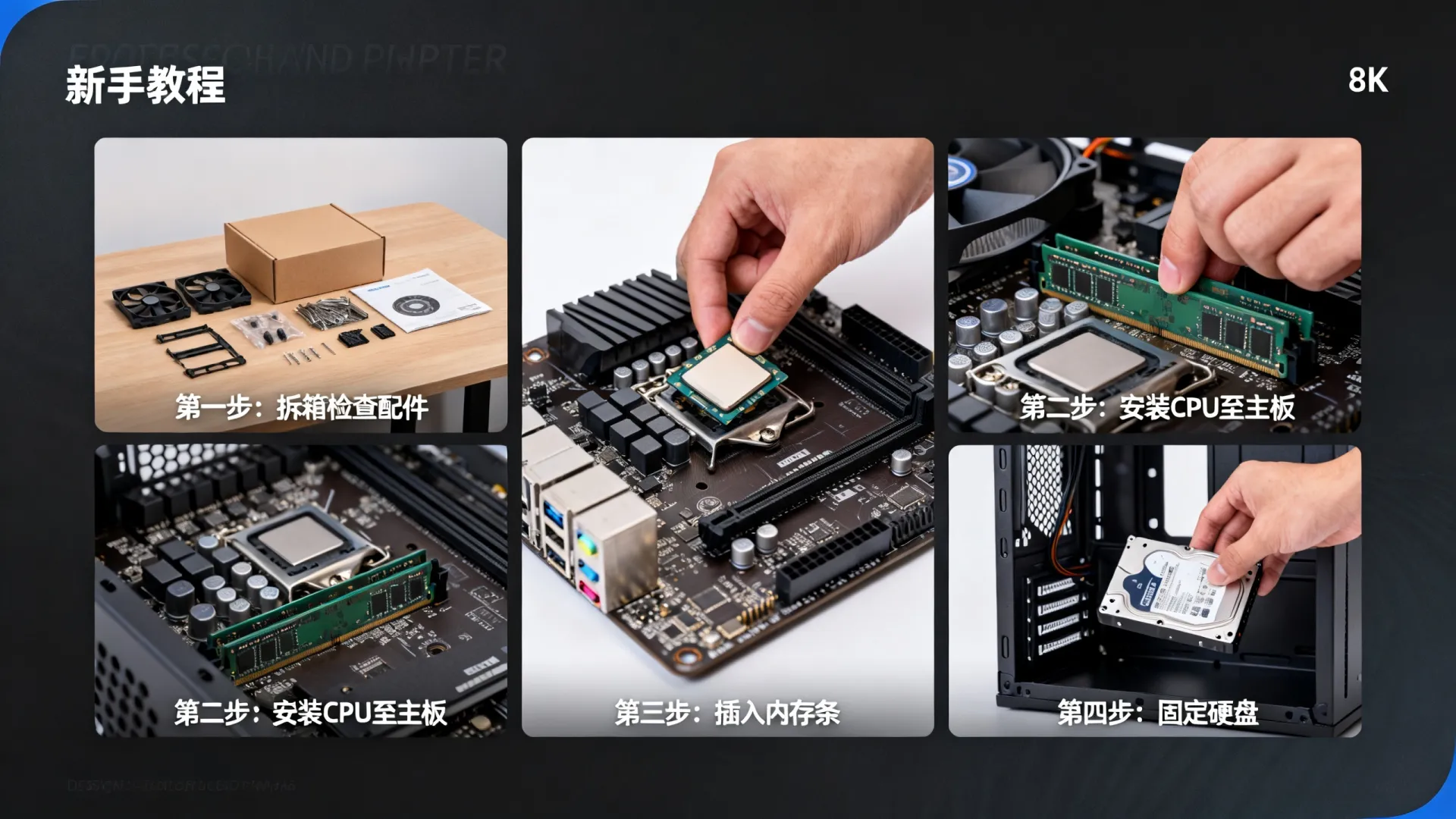 手搓电脑教程图解图片