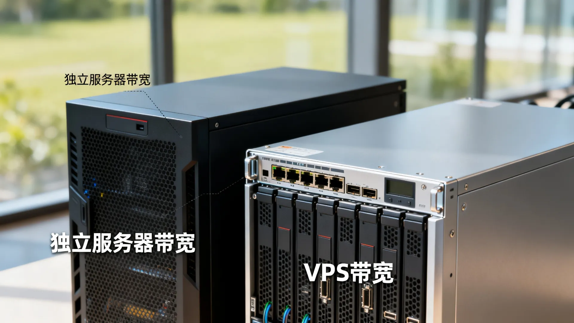 独立服务器带宽和VPS带宽区别在哪? 独立服务器带宽和VPS带宽区别在哪
