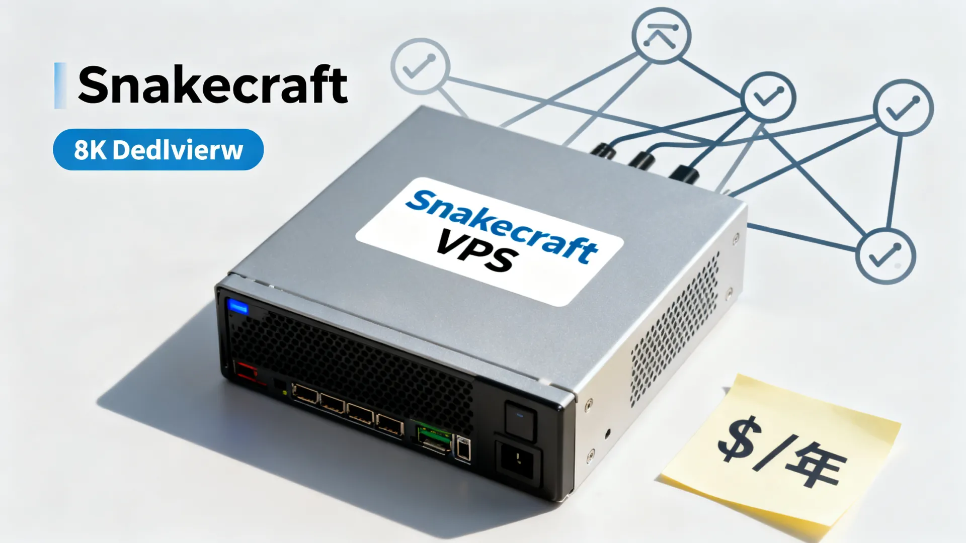 年度大促 #黑五#Snakecraft Hosting美国VPS:1核EPYC 7542/1G DDR4/15GB硬盘/1TB流量/10Gbps/17美元/年,密歇根州机房 - BGP多线 Snakecraft Hosting美国VPS