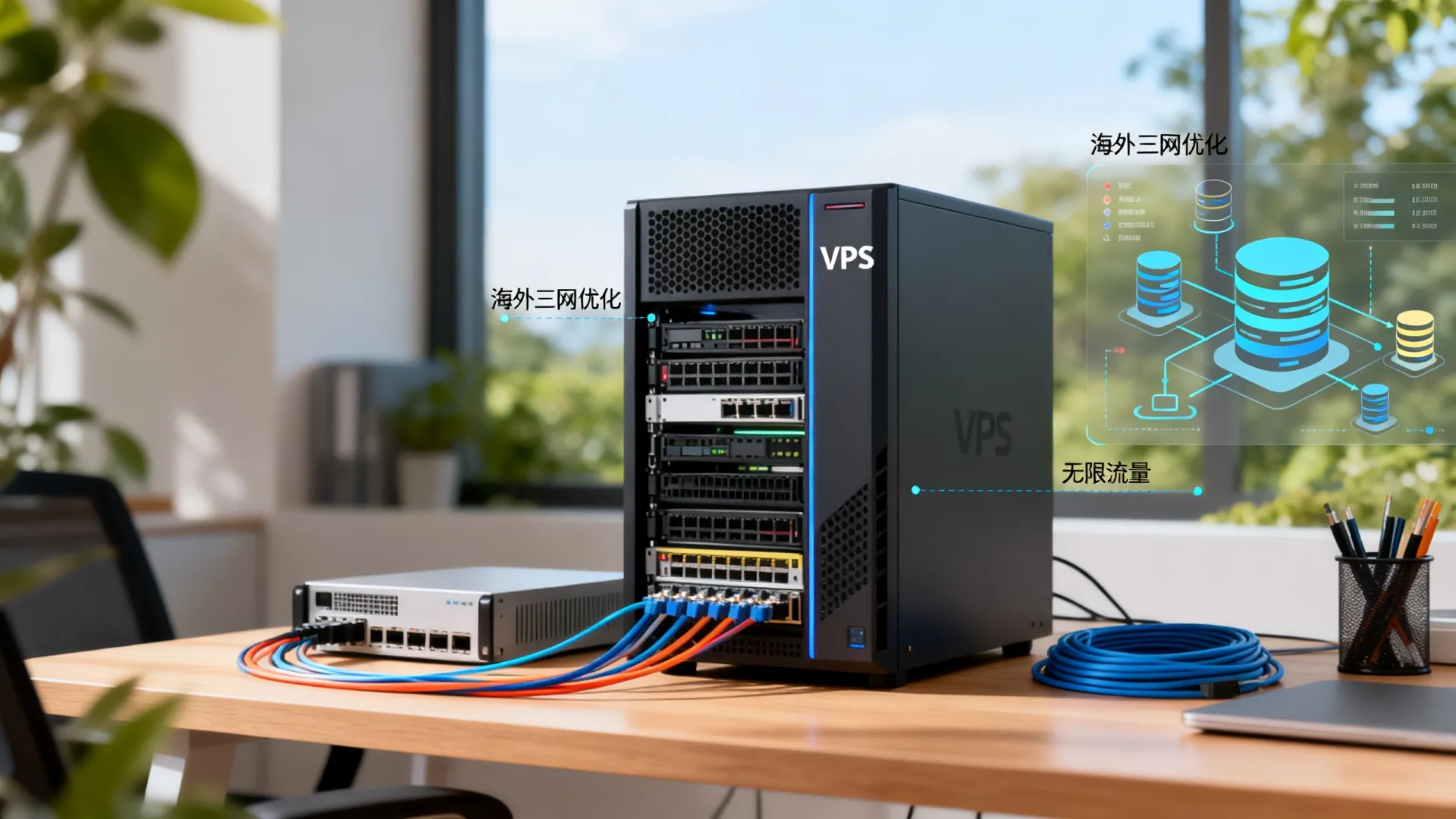海外三网优化 无限流量VPS