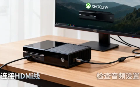 Xboxone怎么连电脑显示器，连接显示器没声音怎么办？