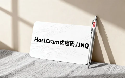 HostCram优惠码JJNQ怎么用？60折优惠码获取方法