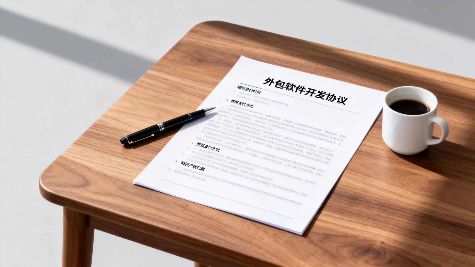 外包软件开发协议签订前注意事项?合同范本避坑指南 外包软件开发协议签订前注意事项?合同范本避坑指南