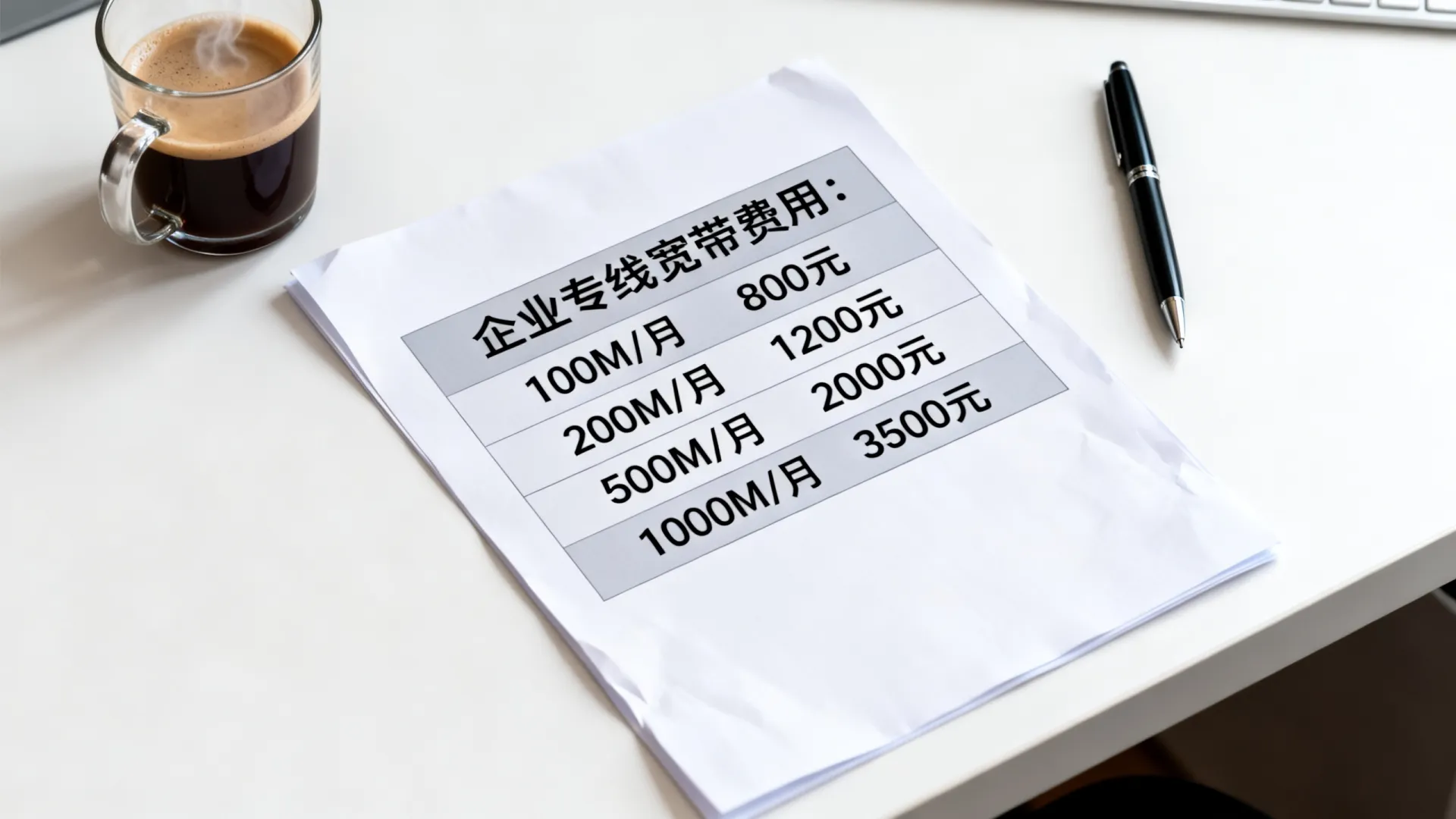 专线宽带多少一年?附详细价格表 专线宽带多少一年