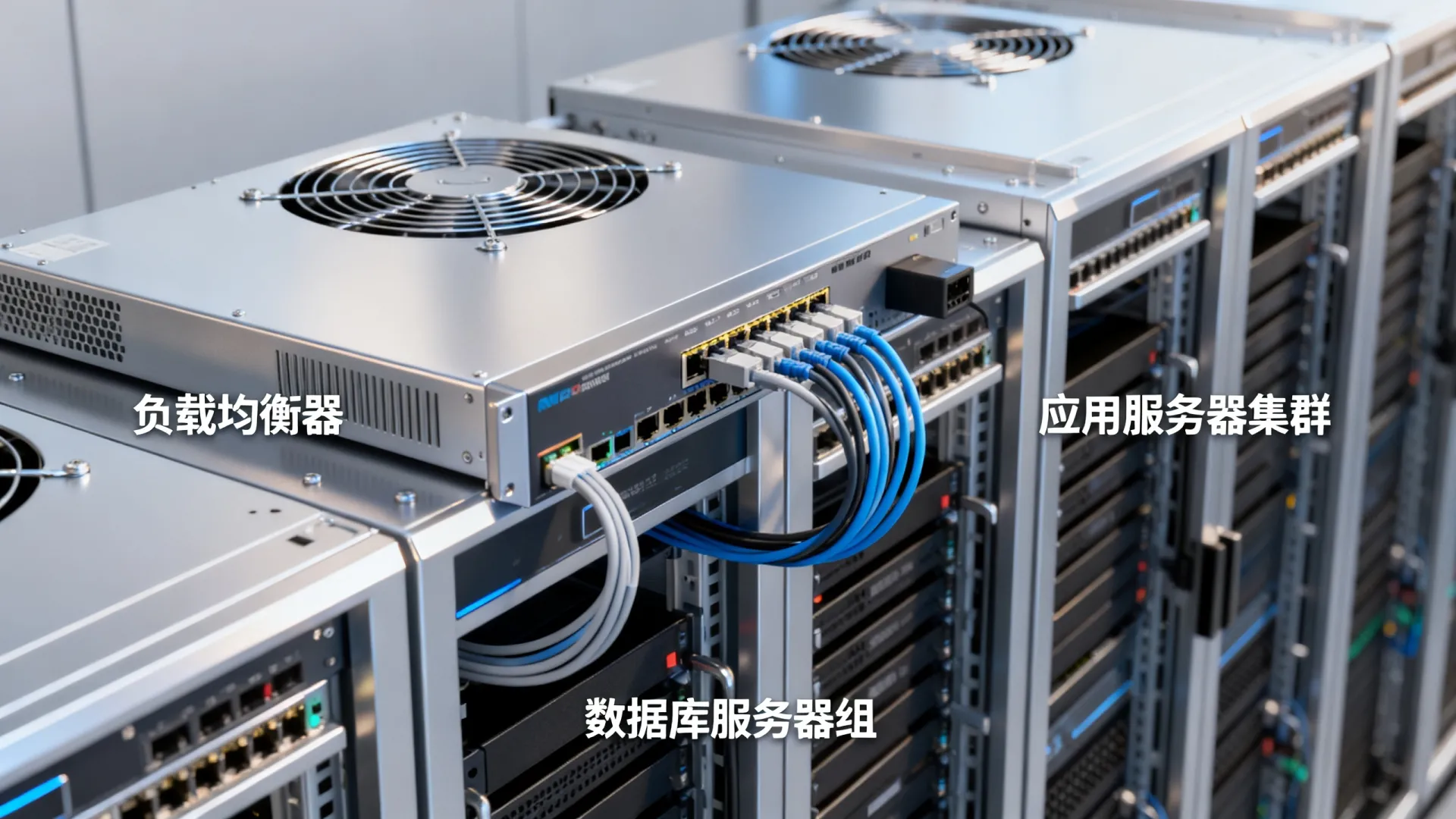 服务器负载均衡如何配置?高性能集群搭建方案详解 服务器负载均衡如何配置