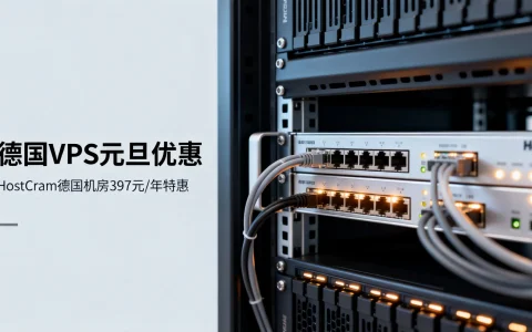 德国VPS元旦优惠力度如何？HostCram德国机房397元/年特惠
