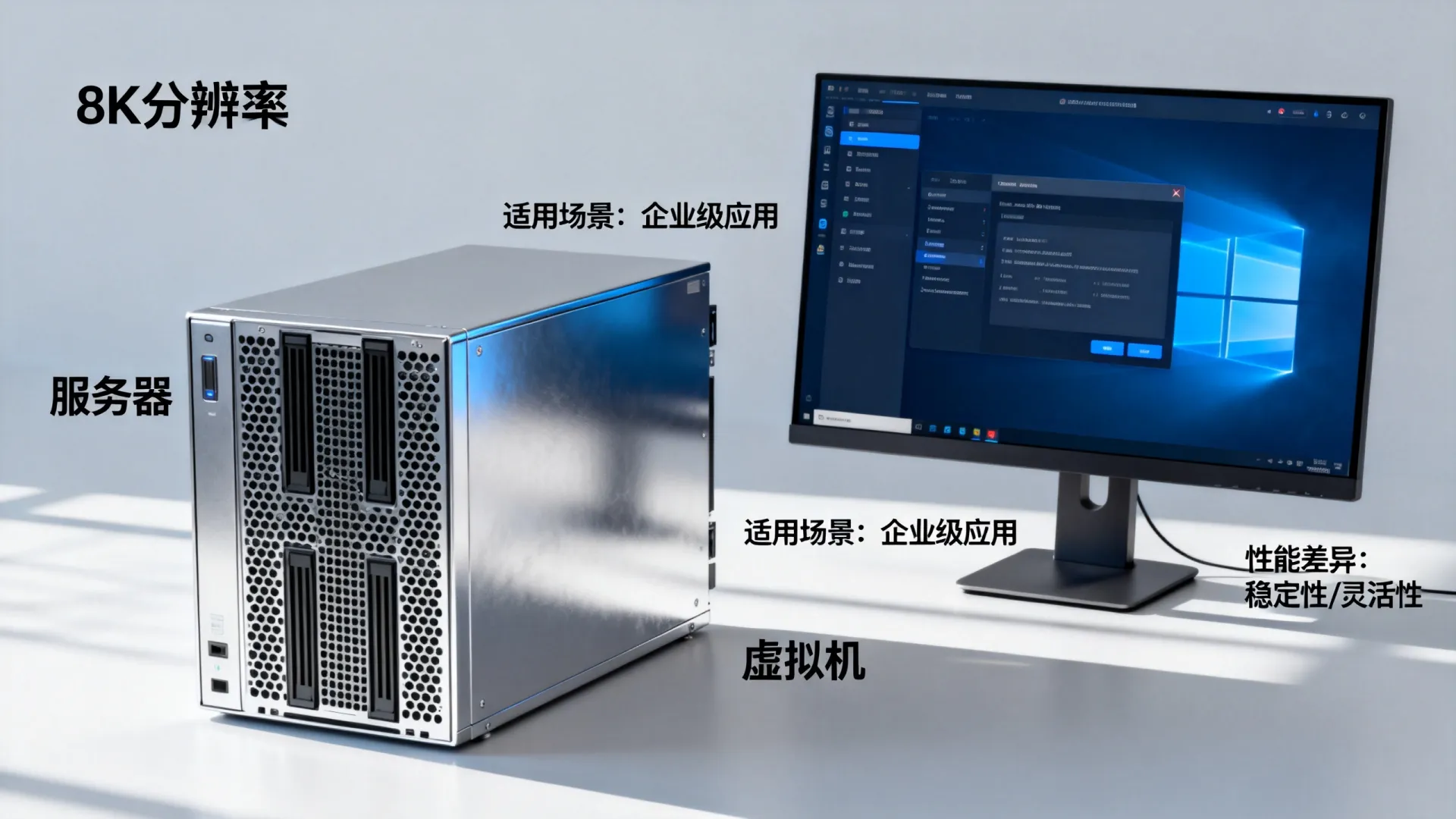 服务器和虚拟机哪个好用 服务器和虚拟机哪个好用