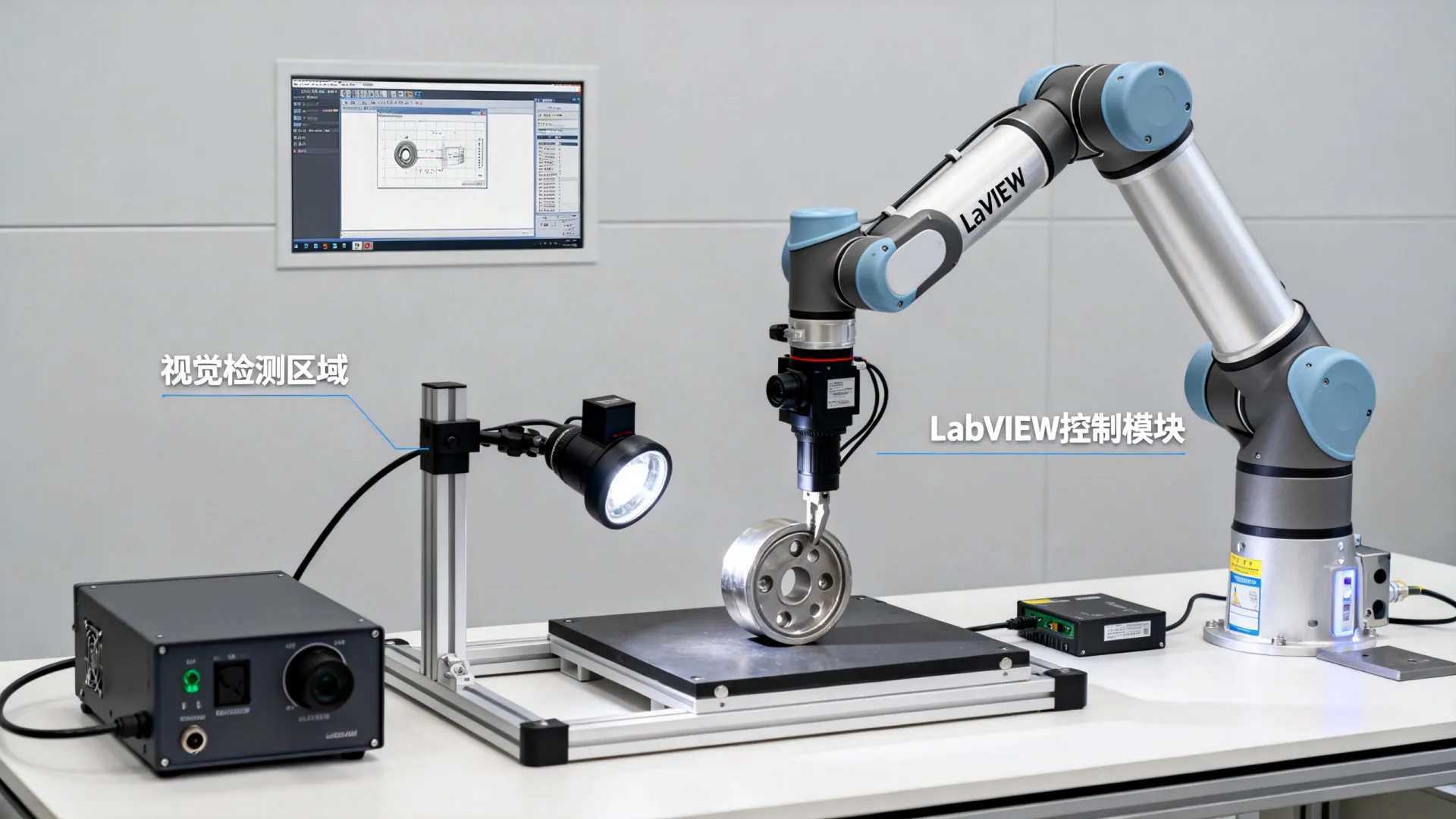 LabVIEW如何实现高效机器视觉系统?工业自动化视觉检测方案详解 LabVIEW如何实现高效机器视觉系统