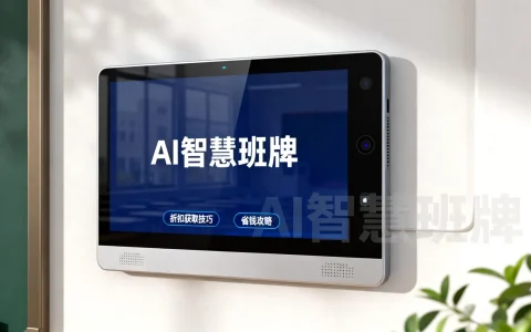 AI智慧班牌价格差异大？揭秘智慧班牌折扣获取技巧与省钱攻略