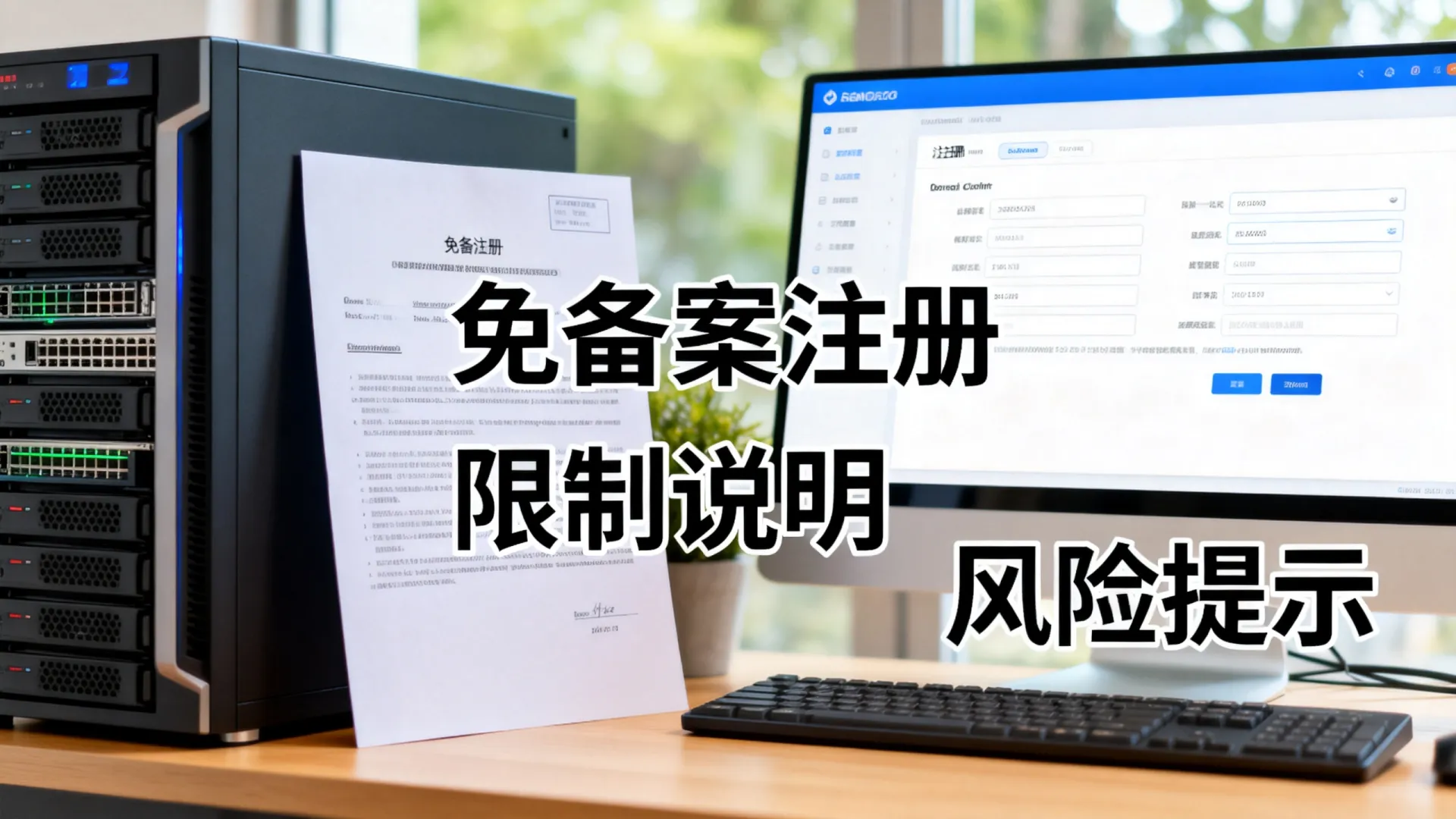 服务器域名免备案注册