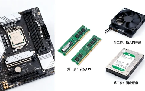 手搓电脑教程图片大全哪里有，小白怎么组装电脑？