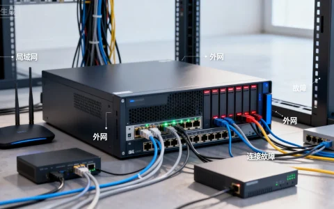 为何服务器位于局域网内却无法连接外网？