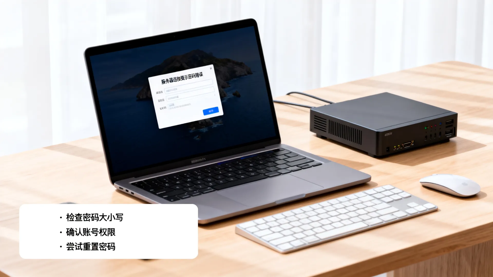 服务器链接提示密码错误怎么办?远程连接失败解决方法大全 服务器链接提示密码错误怎么办?远程连接失败解决方法大全