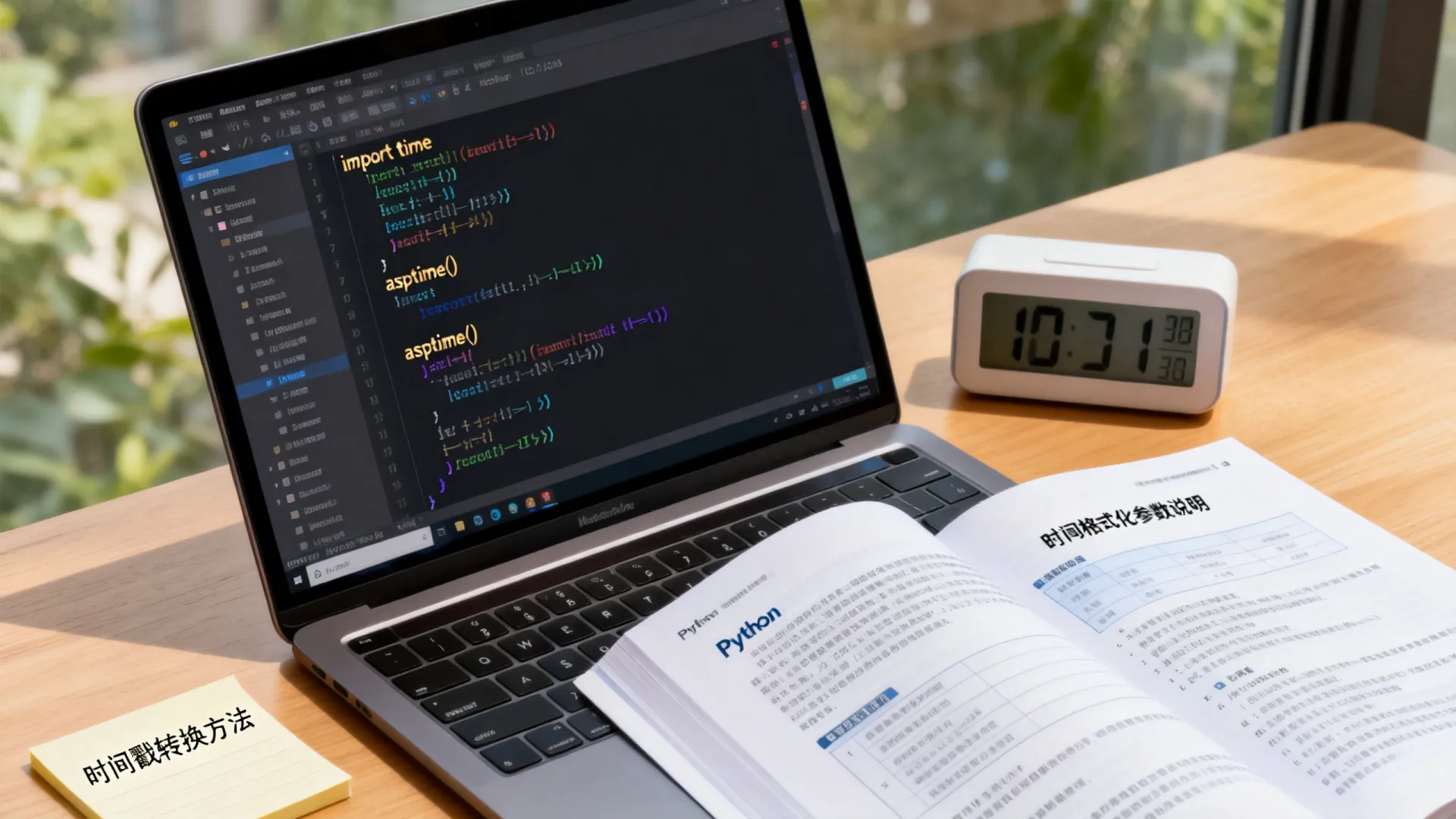 asptime函数怎么用？Python时间处理函数详解教程