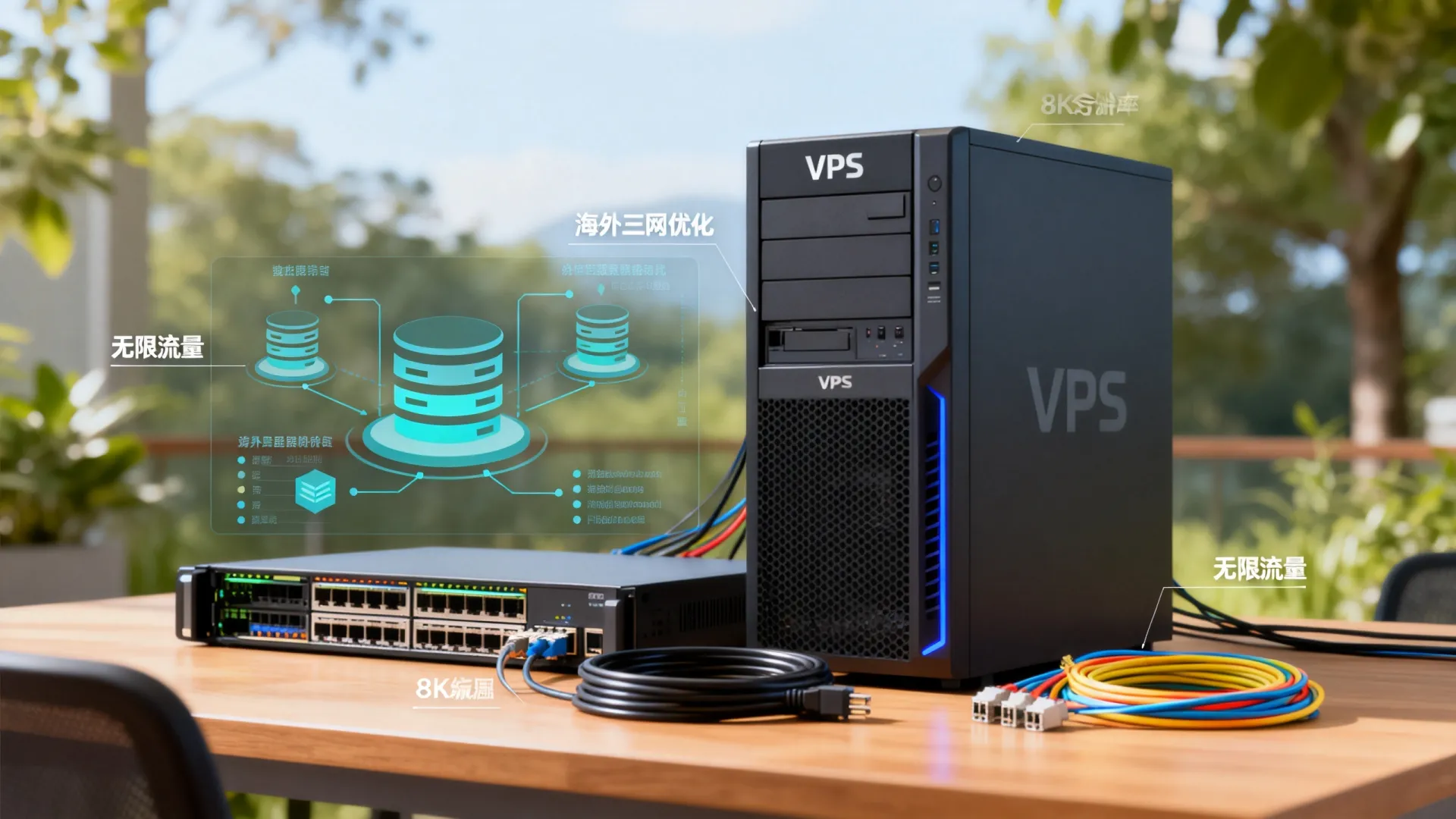 海外三网优化 无限流量VPS
