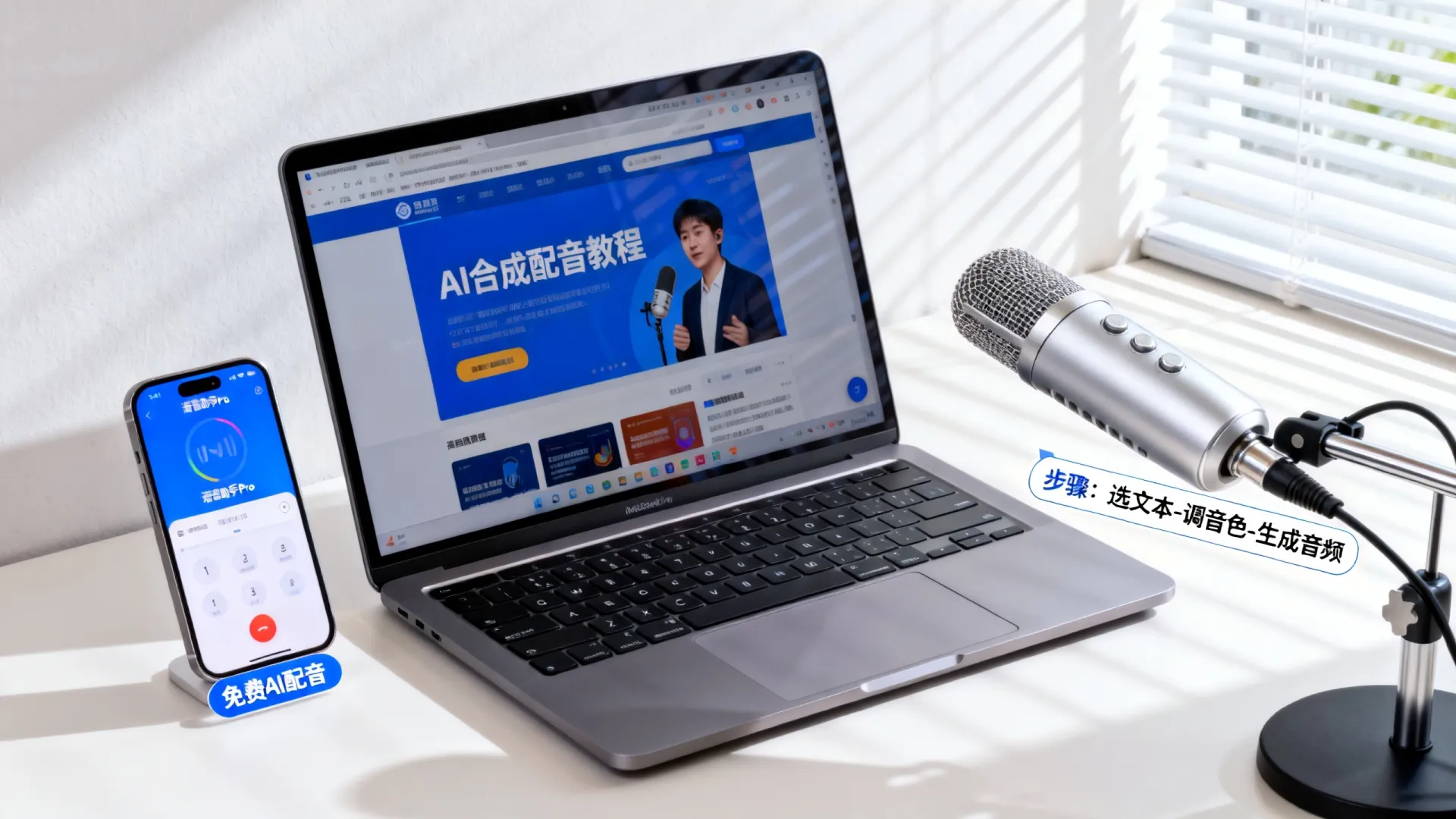 ai合成配音 ai合成配音
