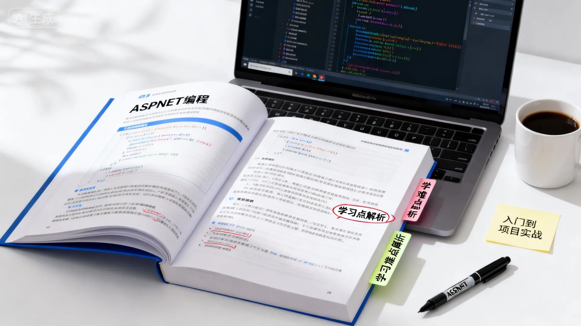 ASPNET网络编程标准教程权威指南，从入门到项目实战精讲 - ASP.NET网络编程学习难点全解析 | 百度高流量搜索词