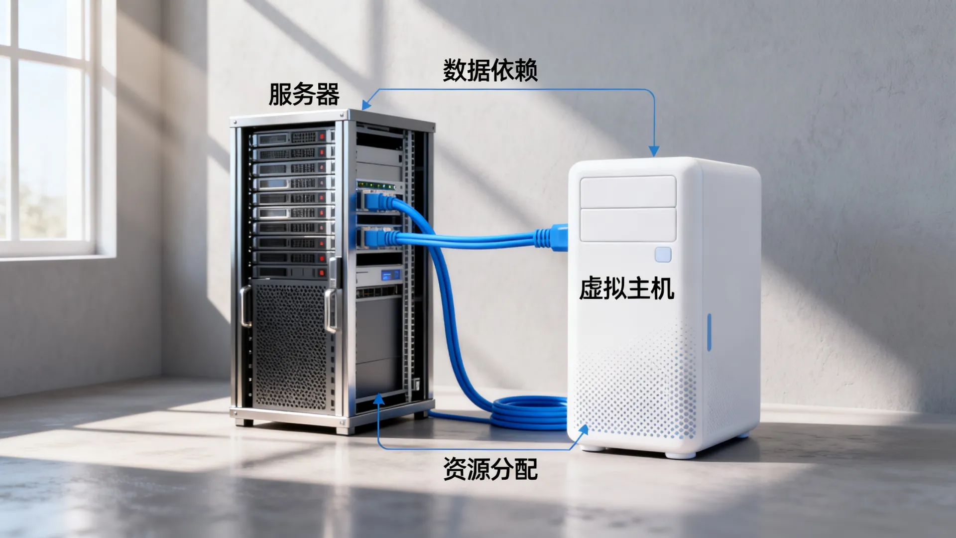 服务器和虚拟主机的关系