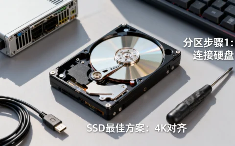 服务器硬盘怎么分区？分区教程与SSD最佳方案指南