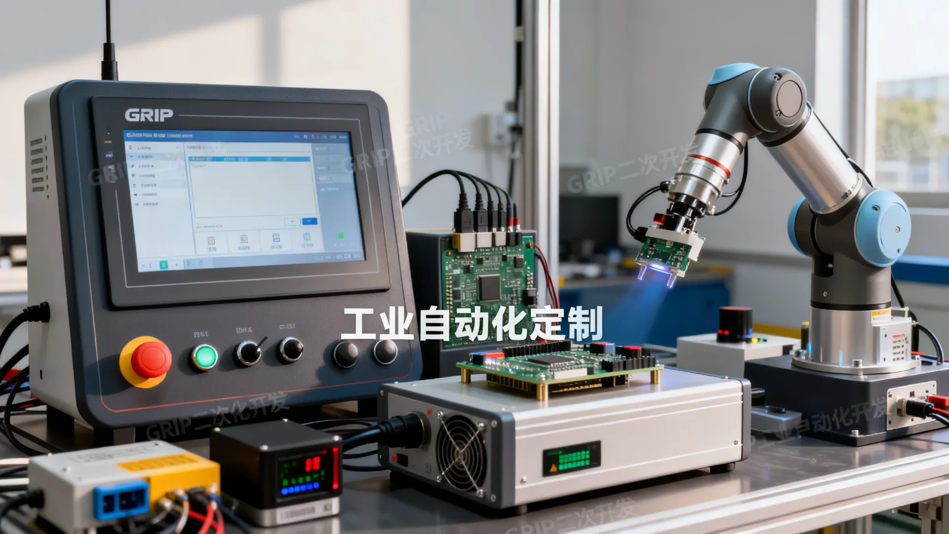 grip二次开发如何应用于工业自动化场景定制 grip二次开发如何应用于工业自动化场景定制