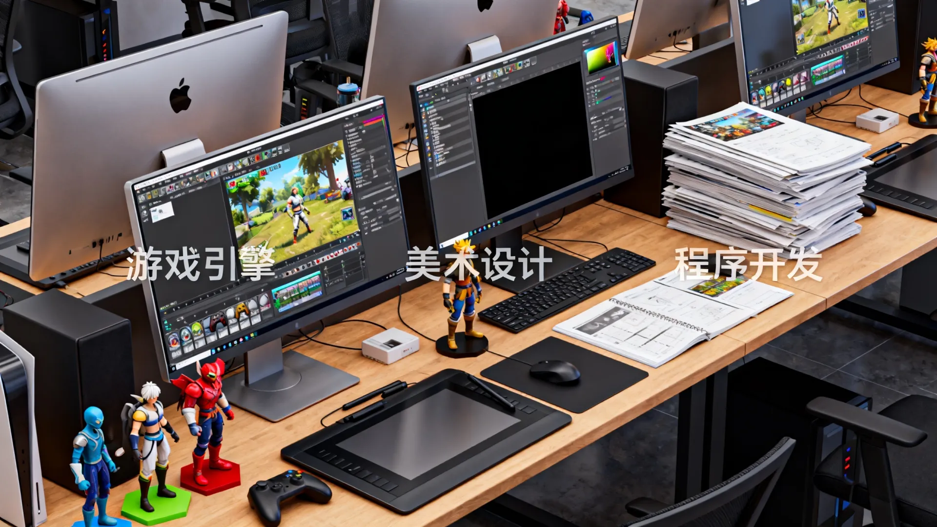 大型游戏制作需要什么条件